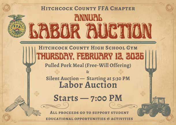 Hitchcock County FFA Labor Auction