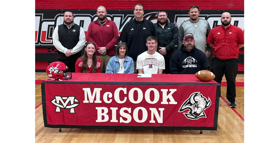 McCook High Football Standout Miles Pollmann Signs With Morningside