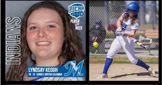 Lyndsay Keogh named region’s ‘Player of the Week’