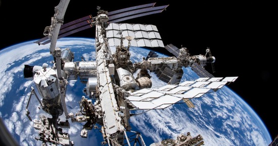 One research project designed by UNK students will be conducted by astronauts aboard the International Space Station. (NASA)