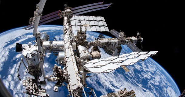 One research project designed by UNK students will be conducted by astronauts aboard the International Space Station. (NASA)