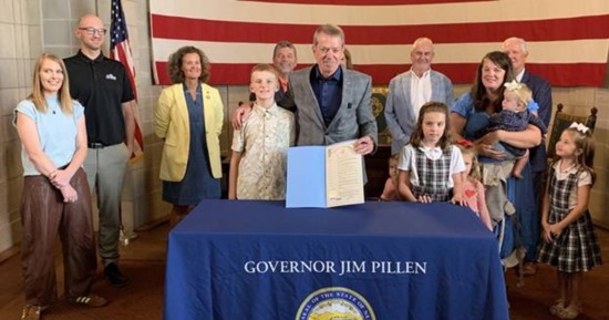 Gov. Pillen Celebrates Back to School Month 