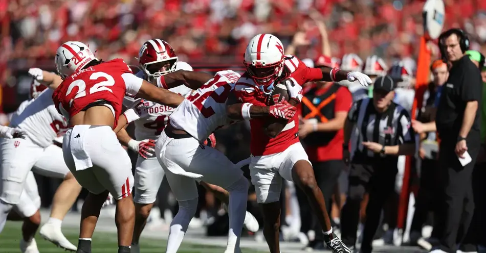 Huskers Push No. 7 Hoosiers to Limit