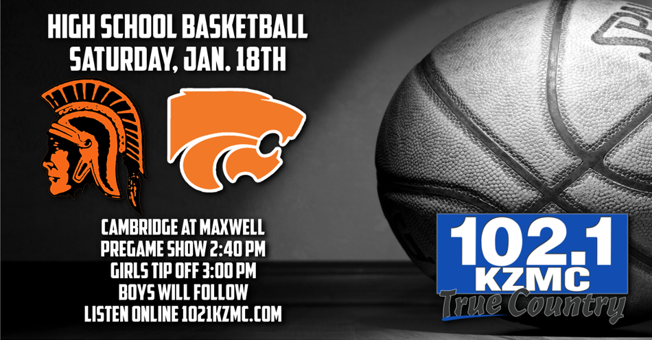 2025-01-18T14:40|Maxwell - Wildcats  Vs Cambridge - Trojans|HS Basketball - Girls|KZMC