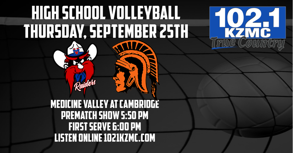 2025-09-25T17:50|Cambridge Vs Medicine Valley|HS Volleyball|KZMC