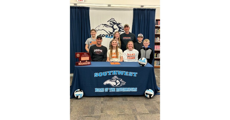 Former Southwest Volleyball Standout Atleigh Nelms Signs With Doane